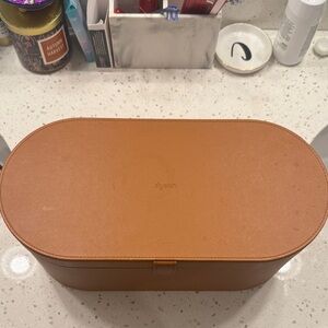 Dyson Brown Oval Storage Case with Air Wrap